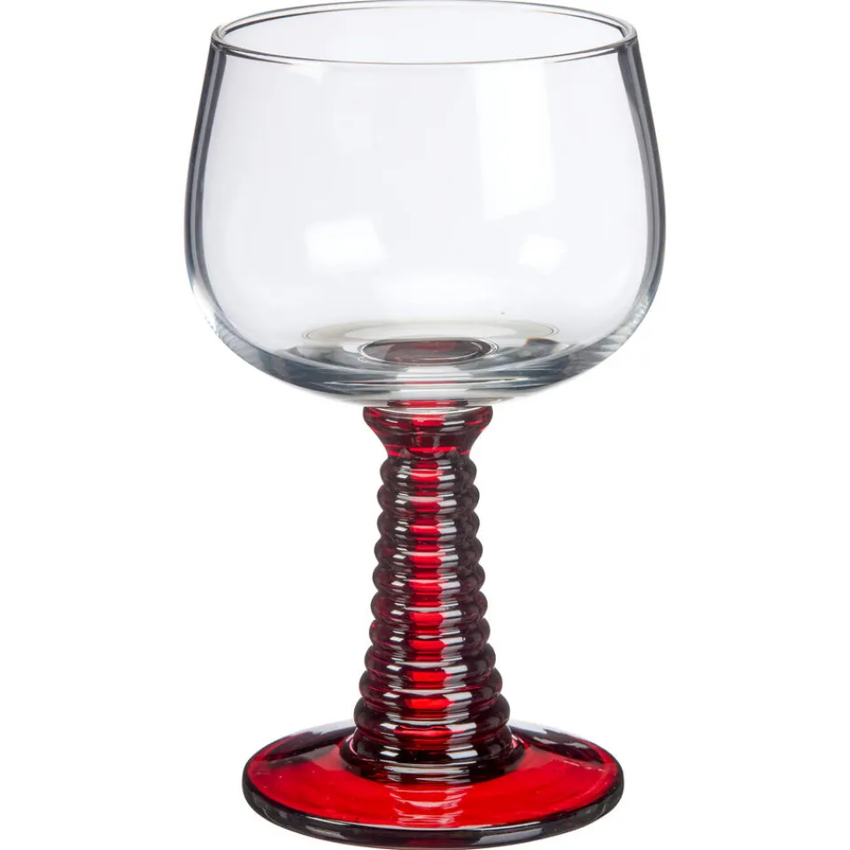 Wijnglas Ribbel Burgundy/ - 230 ml^ Glazen